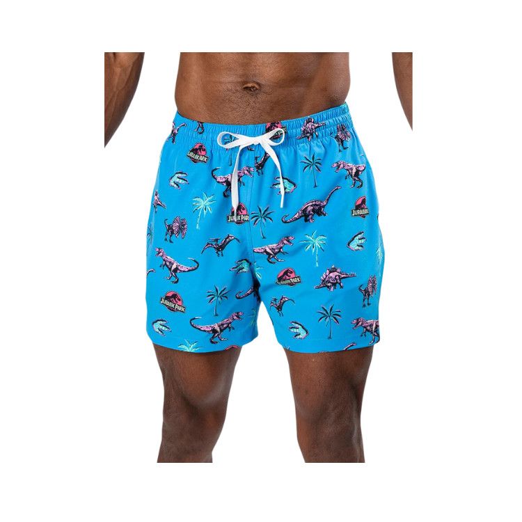 Chubbies The Ferocious Bites 5.5&quot; (Classic Swim Trunk), Color: Bright Blue, Size: SM