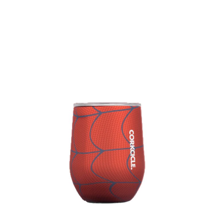 Corkcicle 12oz Stemless Marvel, Color: Spiderman