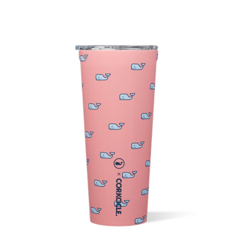 Corkcicle 24oz Tumbler Vineyard Vines, Color: Whales Repeat