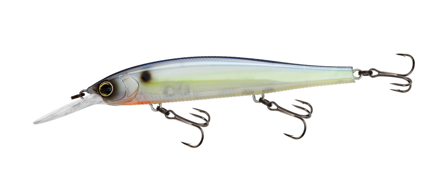 Yo-Zuri 3DB Jerkbait 110 Deep, Color: Ghost Sexy Shad