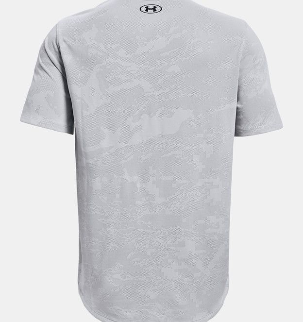 Under Armour UA Training Vent Camo SS Performance Shirt , Color: Mod Gray / Black, Size: SM