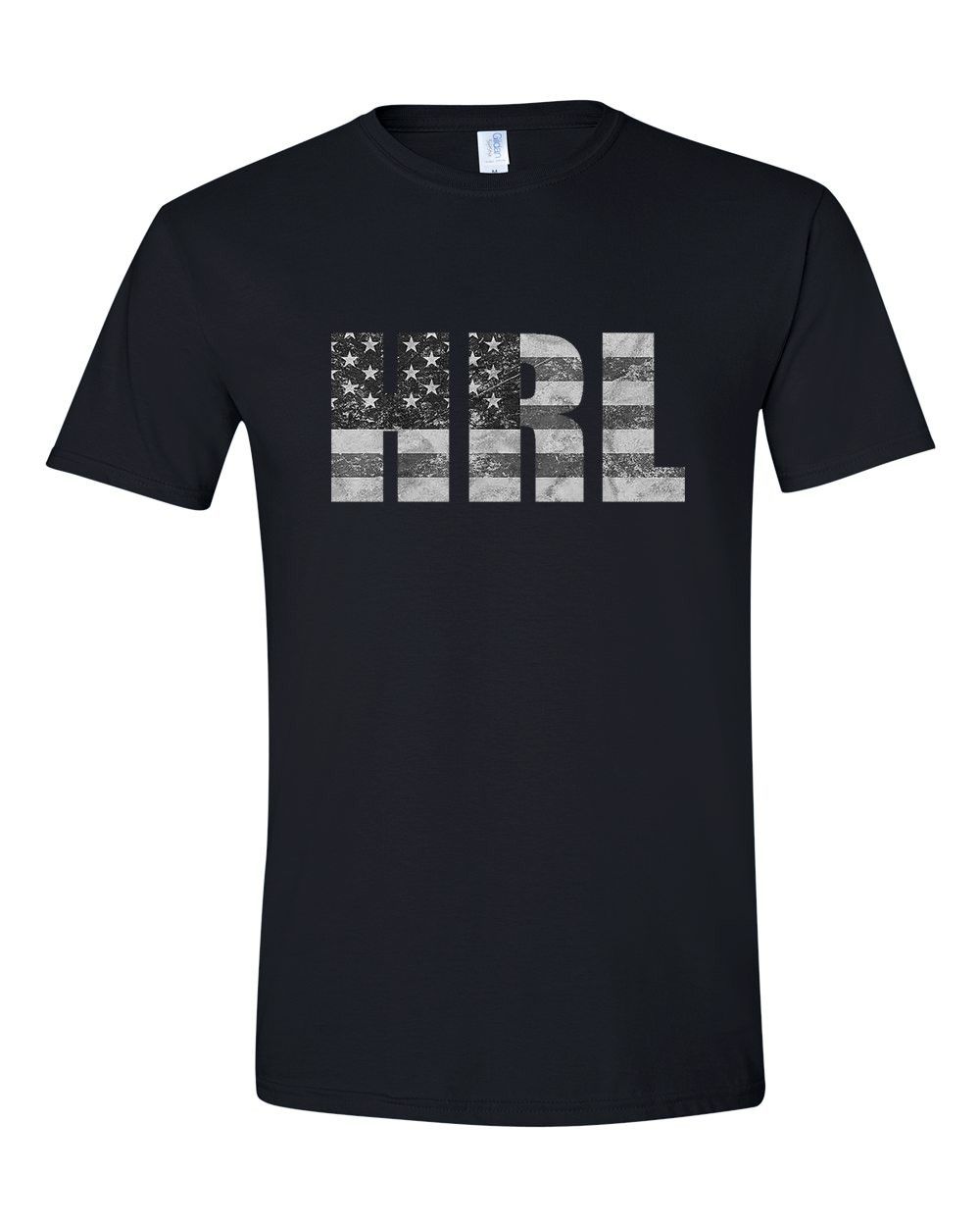 Rock Outdoors HRL America Grayscale SS Tee Black, Size: SM