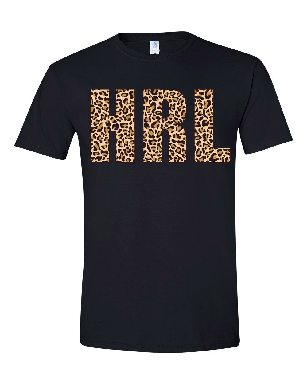 Rock Outdoors YTH HRL Leopard SS Black Tee, Size: XS