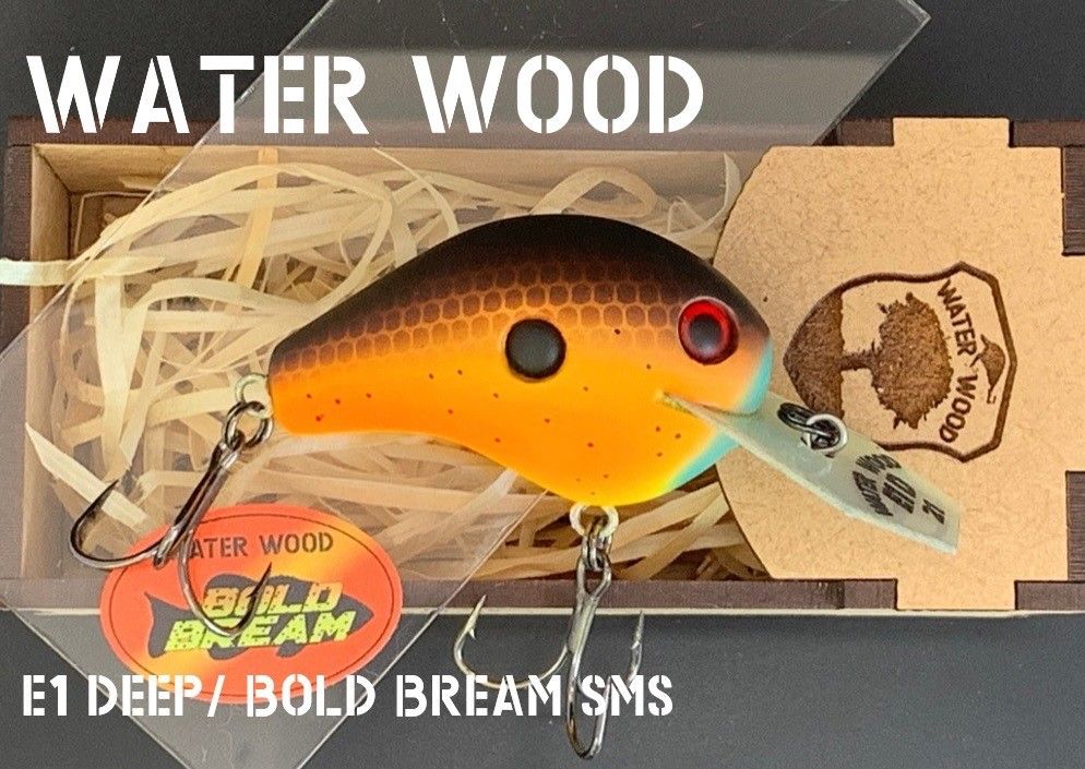 Water Wood Echo 1 Deep (E1 D) SMS, Color: Bold Bream