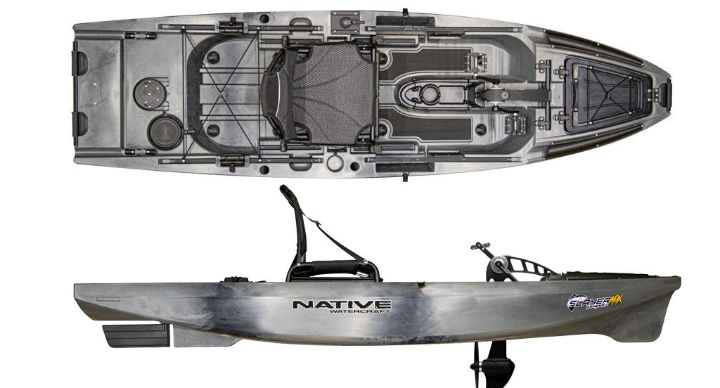Native Slayer Max  Propel 10 , Color: Grey Goose