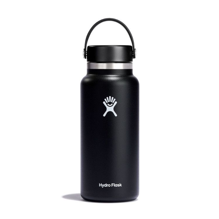 Hydro Flask 32oz Wide Mouth Flex Cap , Color: Black