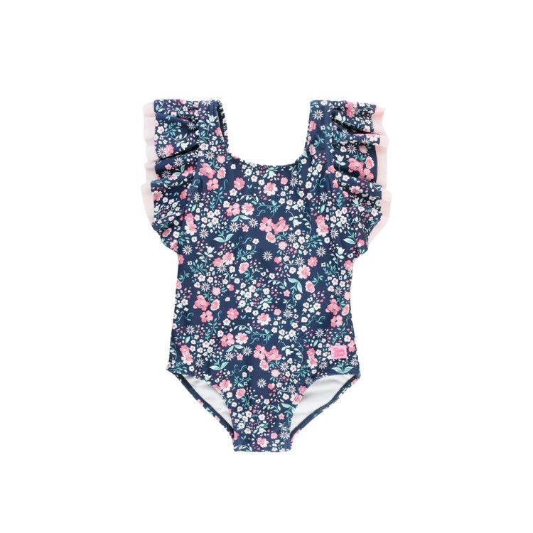 Rufflebutts Moonlit Meadow Butterfly Sleeve One Piece, Size: 12-18m