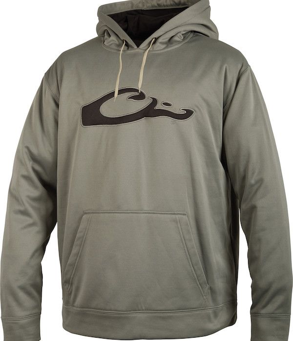 Drake Performance Hoodie, Color: Gray/Black, Size: MD
