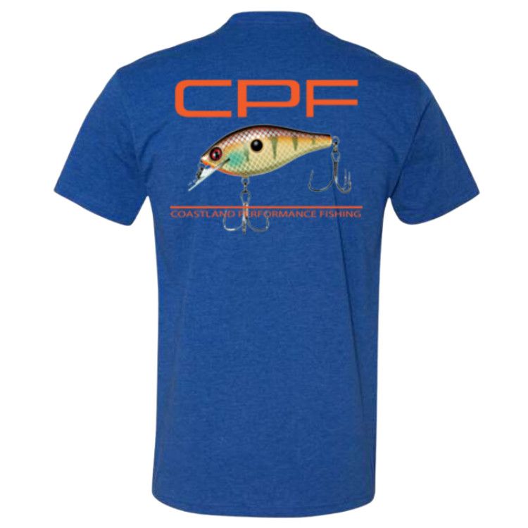 Coastland CPF Waterwood SS Tee, Color: Team Royal, Size: SM