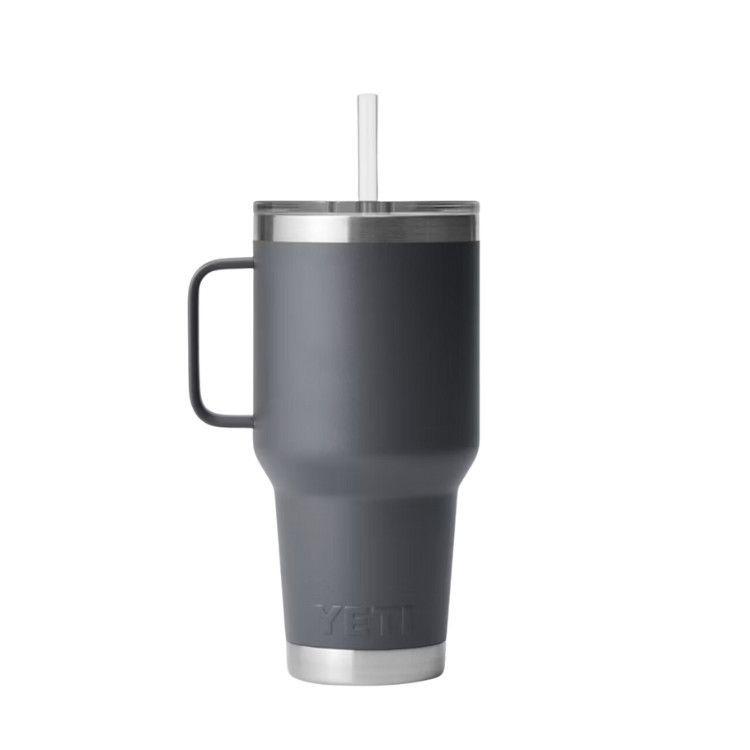  Yeti Rambler® 35oz Straw Mug (Core), Color: Charcoal