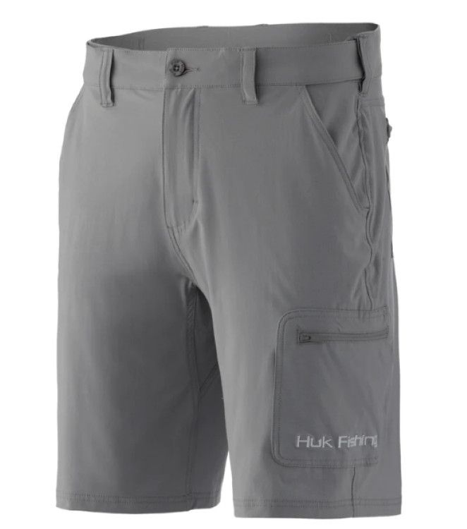 Huk NXTLVL 10.5&quot; Short , Color: Overcast Grey (032), Size: LG