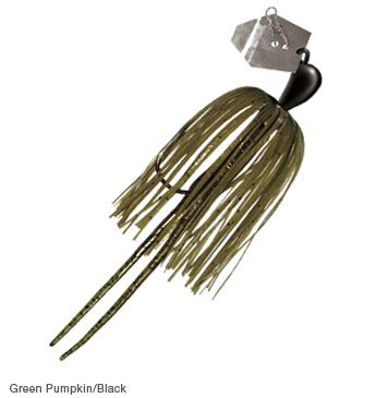 Z-Man Original Chatterbait, Color: Green Pumpkin, Size: 3/8oz