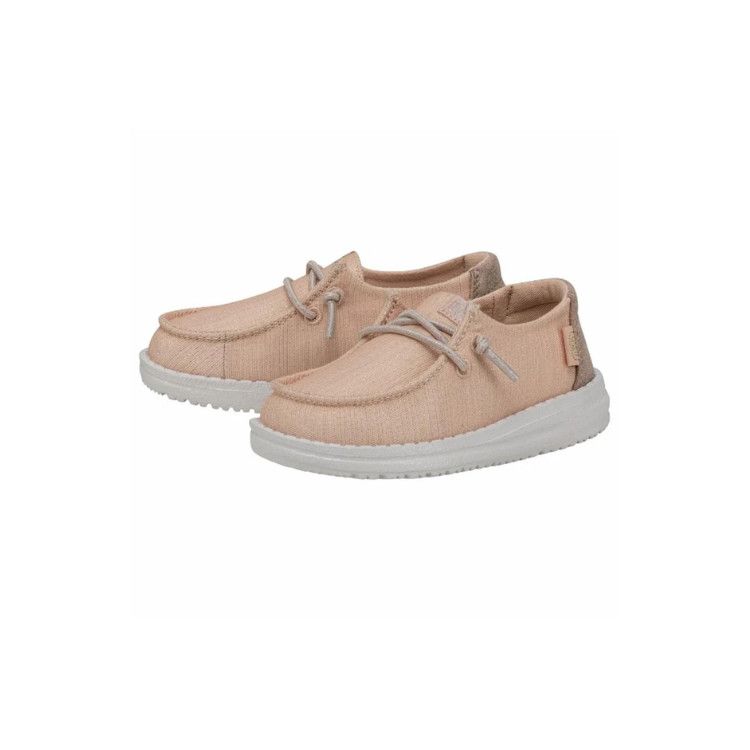 Hey Dude Wendy Toddler Glitter, Color: Rose Crystal, Size: 5