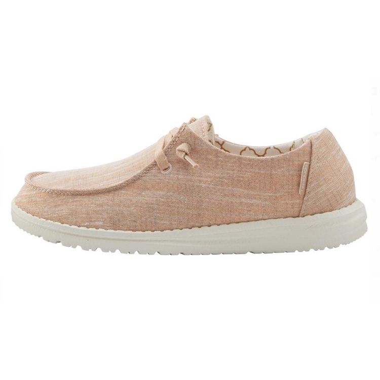 Hey Dude Wendy Sparkling , Color: Rose Gold, Size: 5