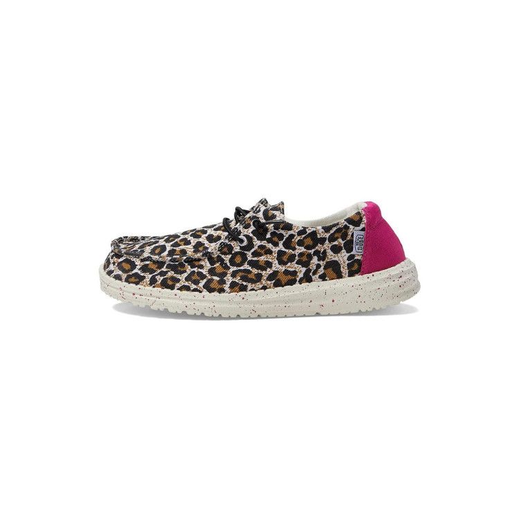 Hey Dude YTH Wendy Cat, Color: Cheetah, Size: 11