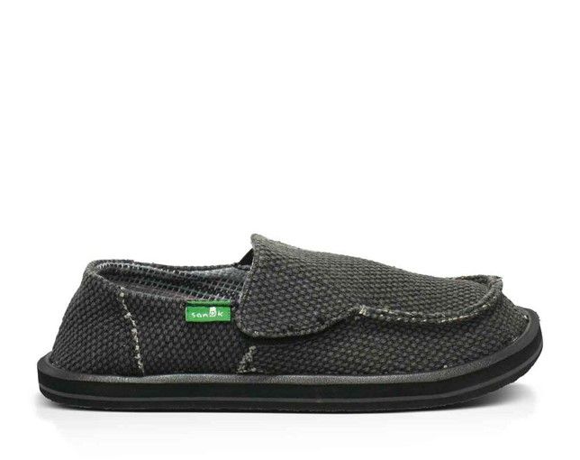 Sanuk Y Vagabond Boys - Black, Size: 1