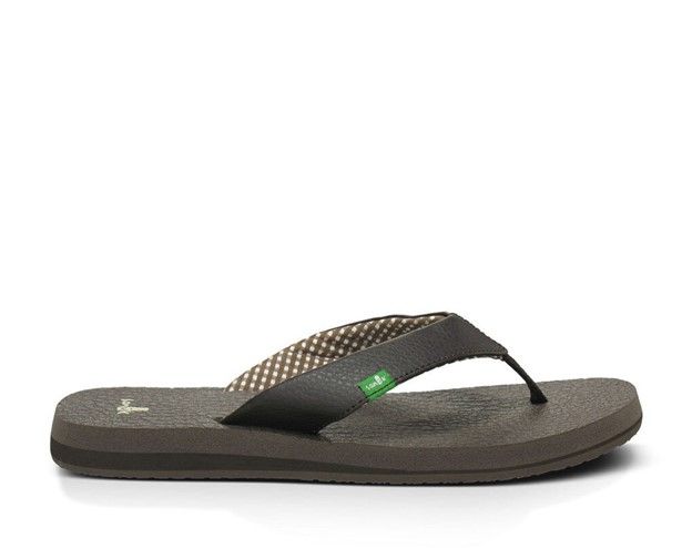 Sanuk W Yoga Mat , Color: Brown, Size: 6