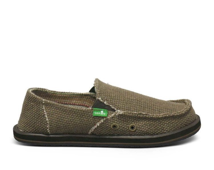 Sanuk Y Vagabond Boys, Color: Brown, Size: 1