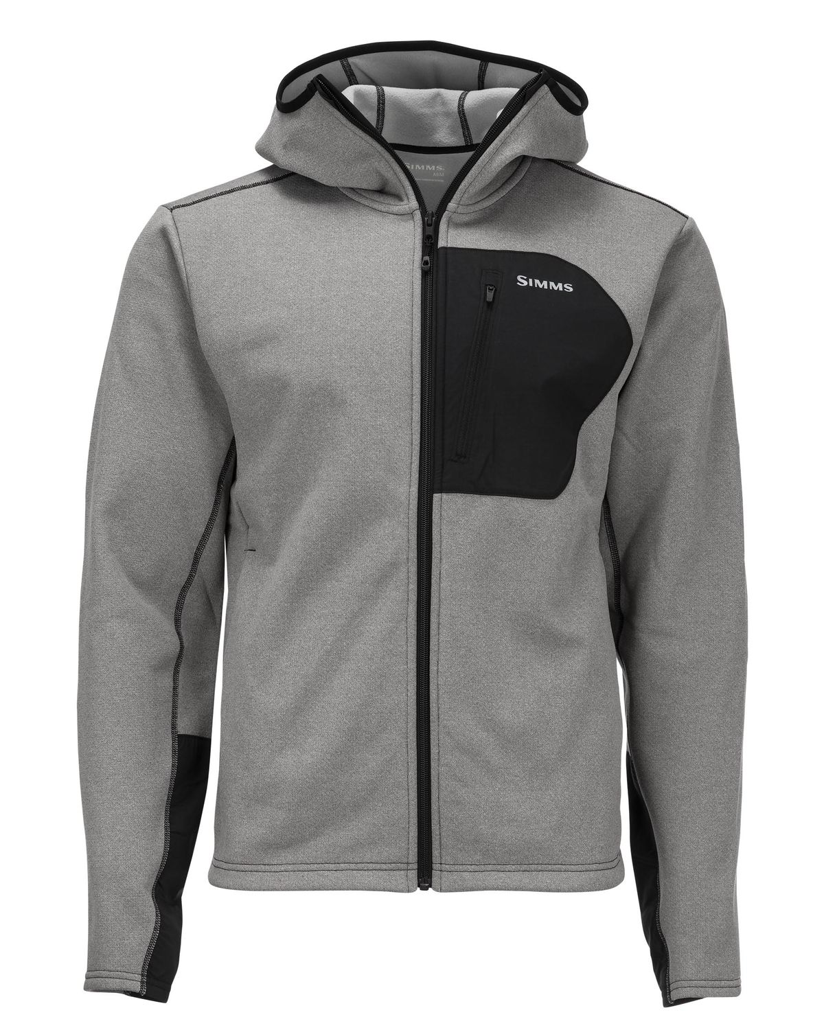 Simms CX Hoodie , Color: Slate Heather, Size: MD