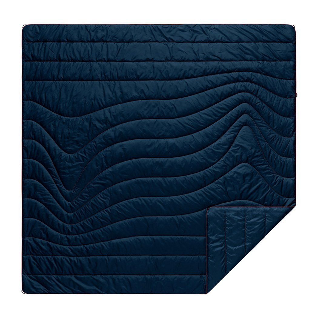 Rumpl Original Puffy Blanket Two Person 88" x 84", Color: Deepwater Blue