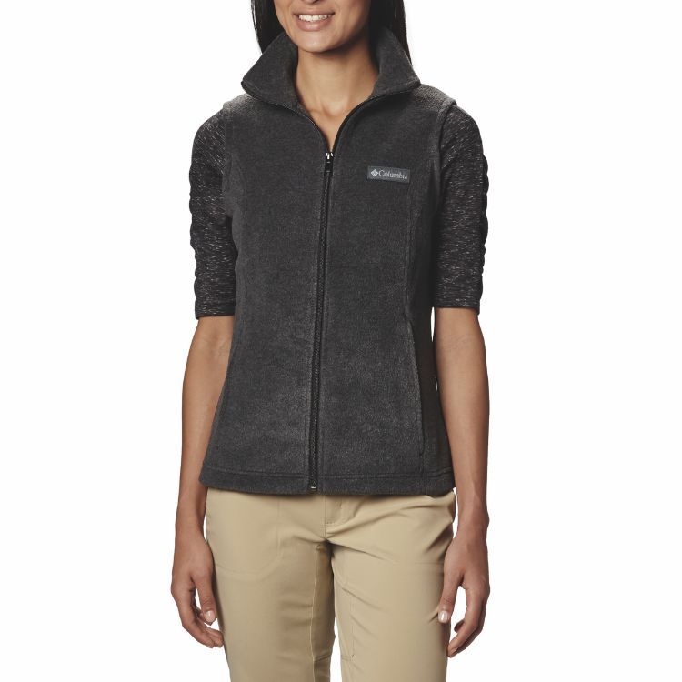 Columbia Benton Springs™ Vest, Color: Charcoal Heather, Size: XS