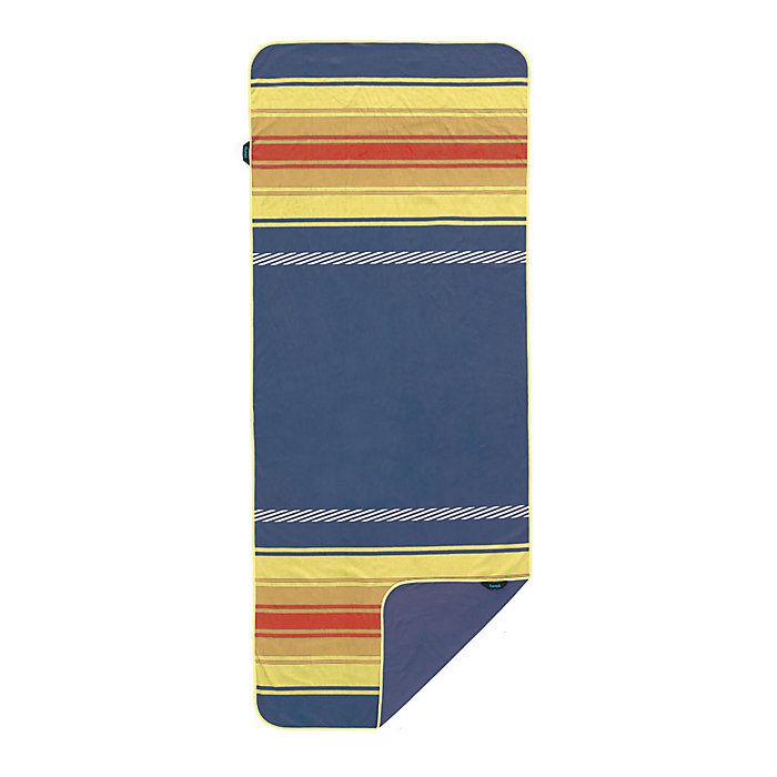 Rumpl Shammy Towel Packable Size 55" x 30" , Color: Deepwater Blue