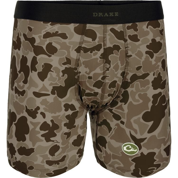 Drake Commando Boxer Brief, Color: Old School Timber, Size: SM