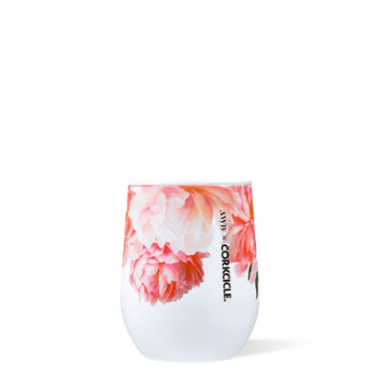 Corkcicle 12oz Stemless Ashley Woodson, Color: Ariella
