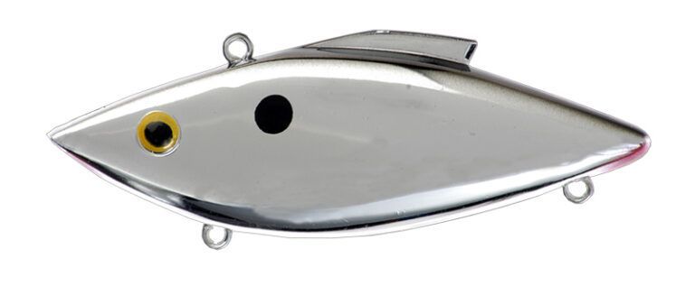 Rat L Trap 1/4 oz, Color: Chrome Black