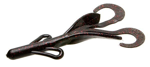 Zoom Brush Hog, Color: Black Red Glitter