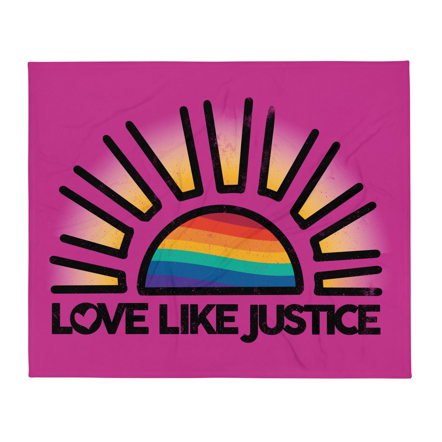 Justice Art Alley Throw Blanket – Meadow Torres Design