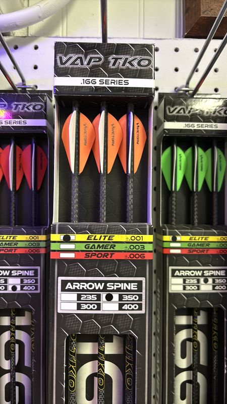 Victory Archery VAP TKO Arrows .166 350