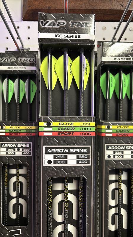 Victory Archery VAP TKO Arrows .166 300
