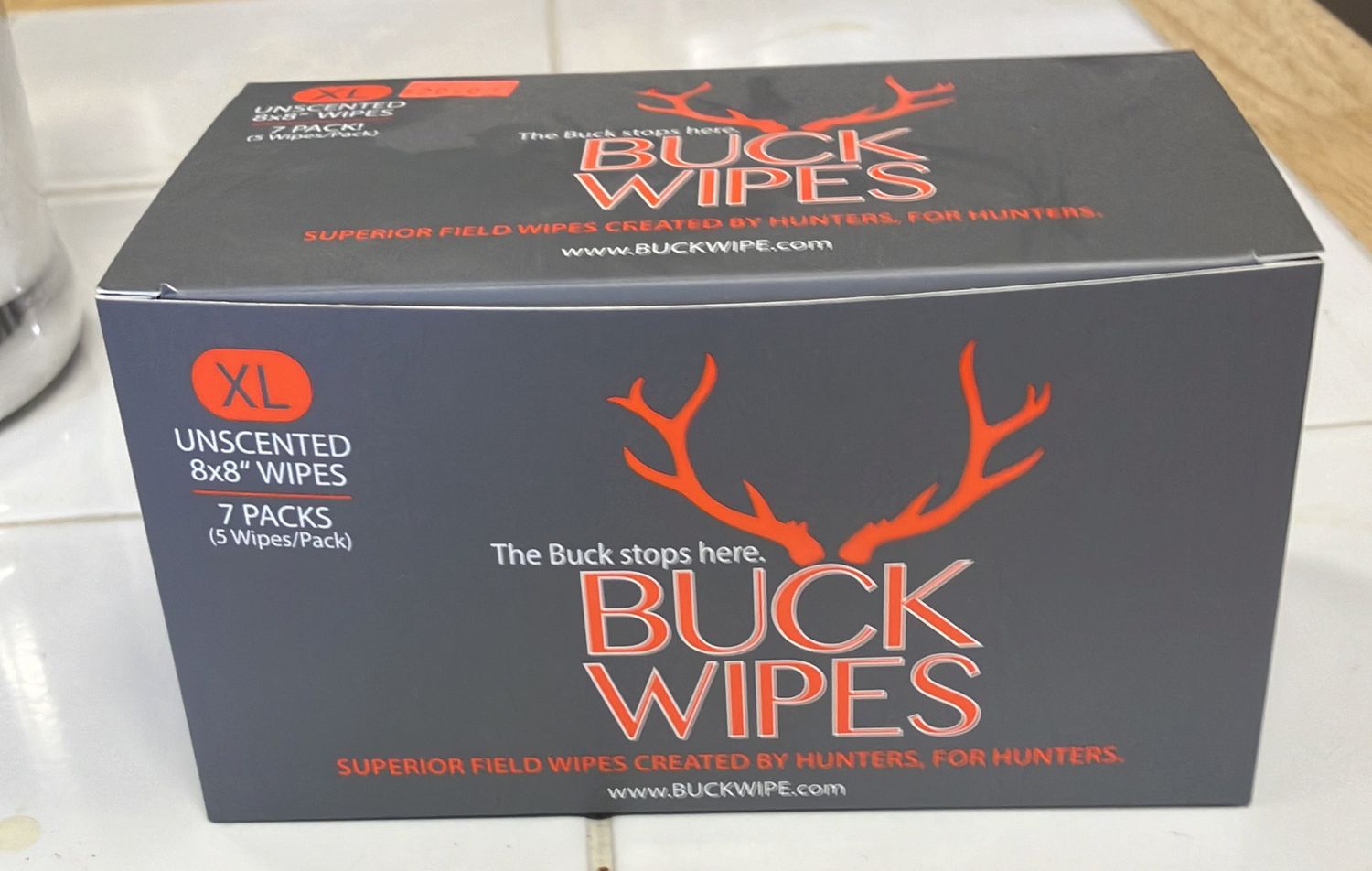 Buck Wipes XL Unscented Wipes