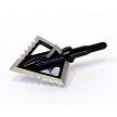 Magnus Black Hornet Ser-Razor 100 grain 4 blade broadhead 1 5/16 long &quot; X 1 1/4 wide&quot; (3-pack)