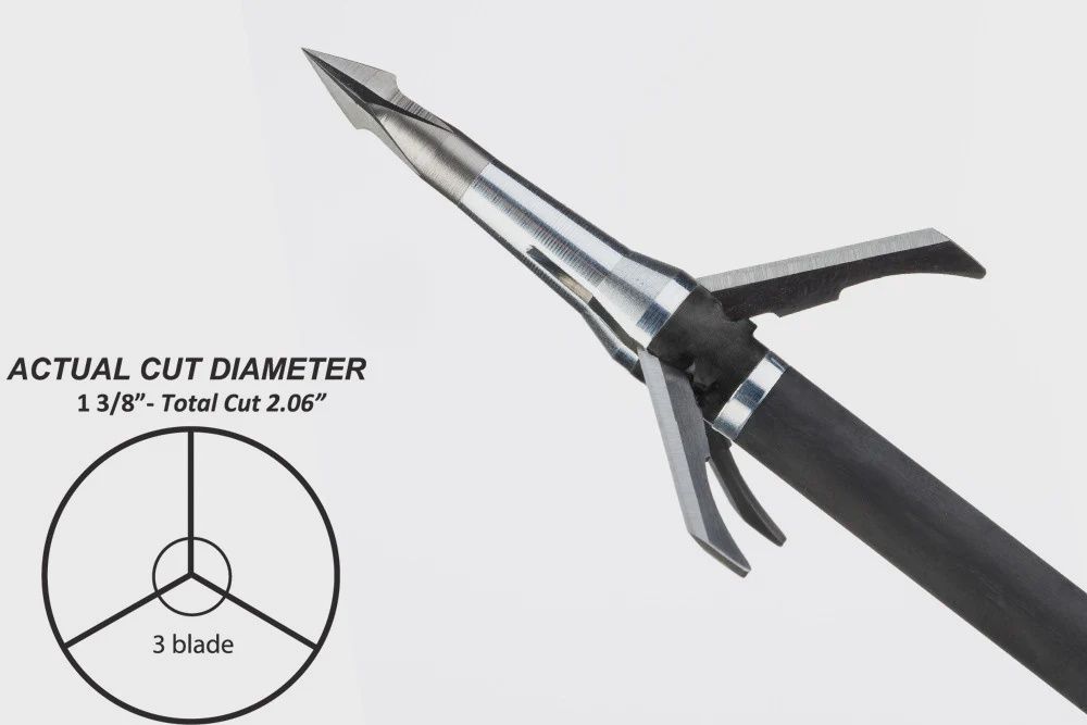 Grim Reaper Broadheads Pro 3 Blade 100 gr