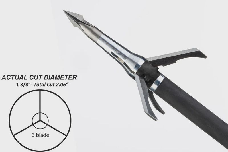 Grim Reaper Broadheads Pro 3 Blade 100 gr