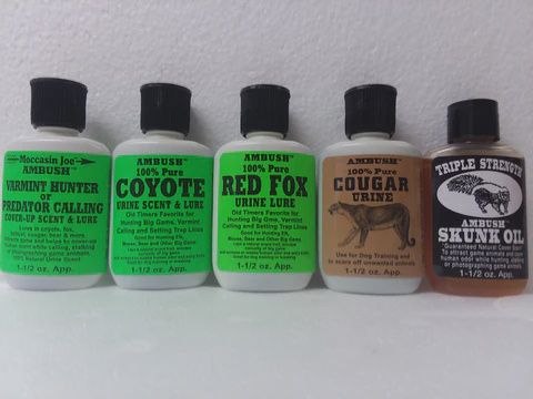 Moccasin Joe Red Fox Urine Scent