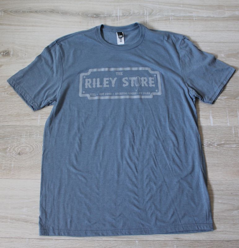 Riley Store Western Shirt-Blue