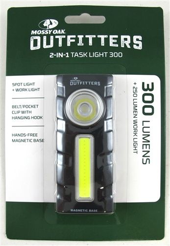 Mossy Oak 2- IN - 1 Task Light 300