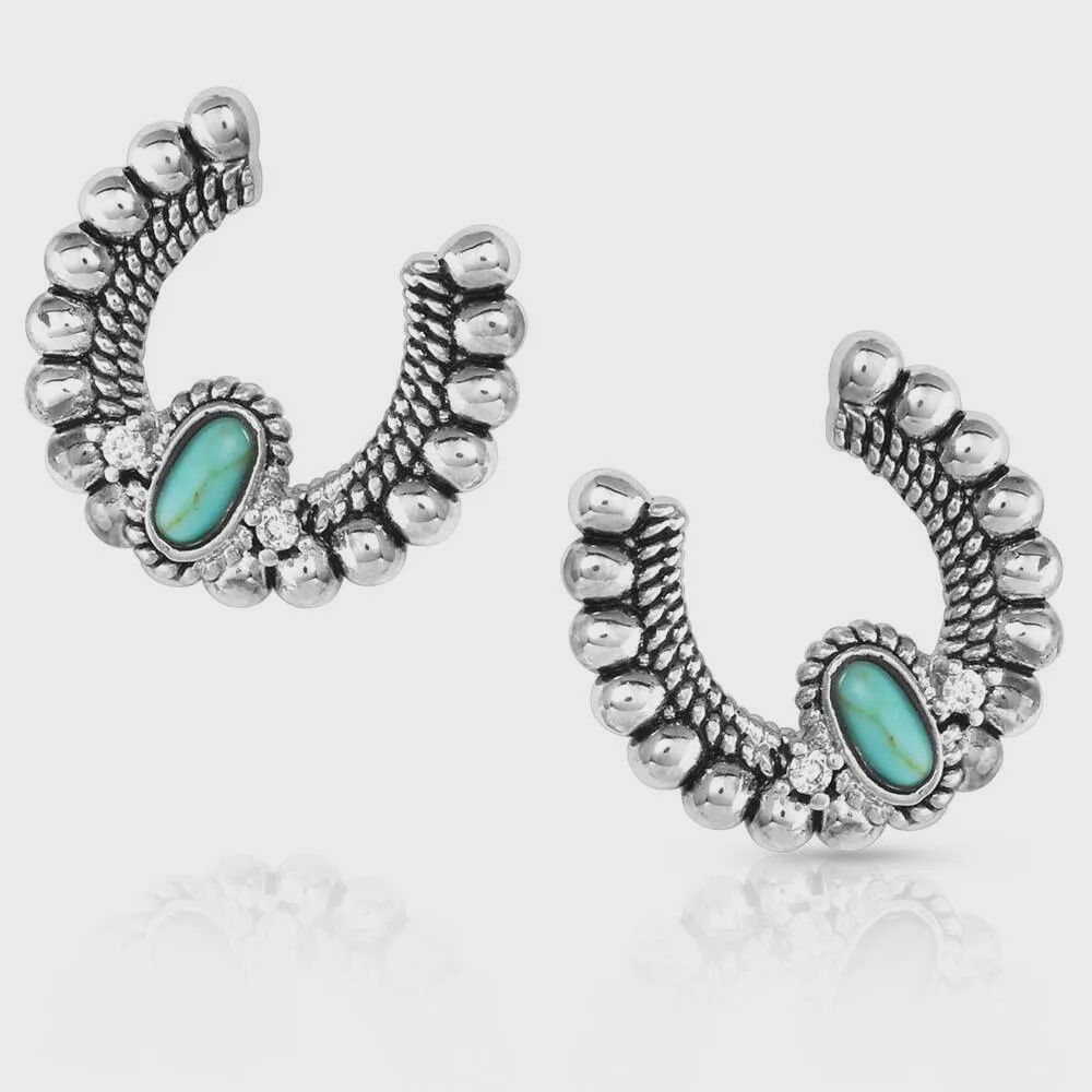 Montana Silversmith Earrings- Lucky Roads Turquoise