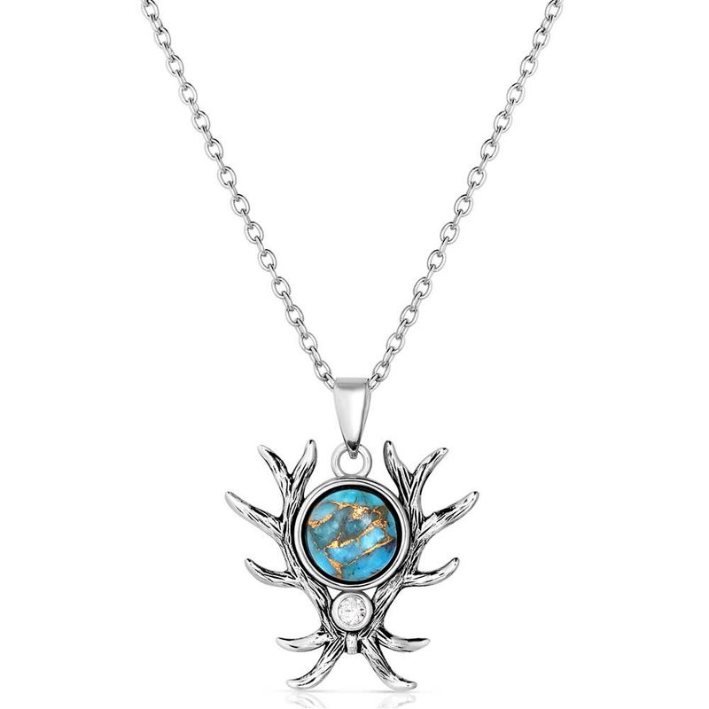 Montana Silversmith Pursue The Wild- Turquoise Whisperer Necklace