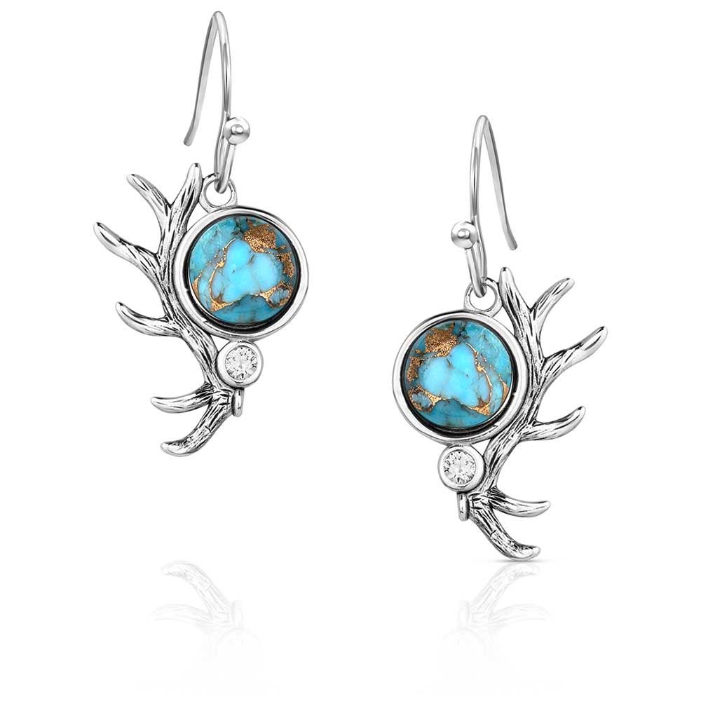 Montana Silversmith Pursue The Wild- Turquoise Whisperer Earrings
