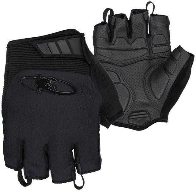 Lizard Skins Aramus Cadence Short Finger Gloves - Jet Black, Size: Small