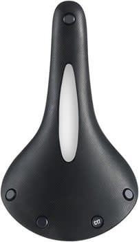 Brooks C17 Carved All Weather Saddle - Steel, Black, Men&#39;s