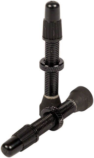 Stan&#39;s NoTubes Alloy Valve Stems - 35mm, Pair, Black