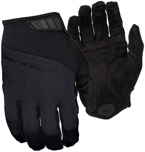 Lizard Skins Monitor Traverse Long Finger Gloves-Jet Black
