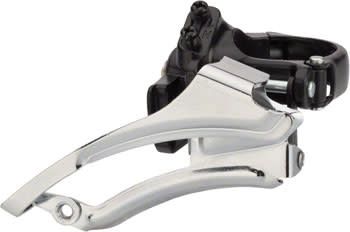 microSHIFT Mezzo Front Derailleur 7/8-Speed Triple, 42/34/24T, 31.8/34.9mm Band Clamp, Shimano Compatible