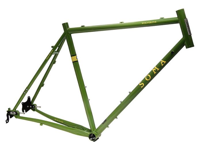 Soma Wolverine B-Type Moss Green 58cm Frame Only (Fork Not Included)