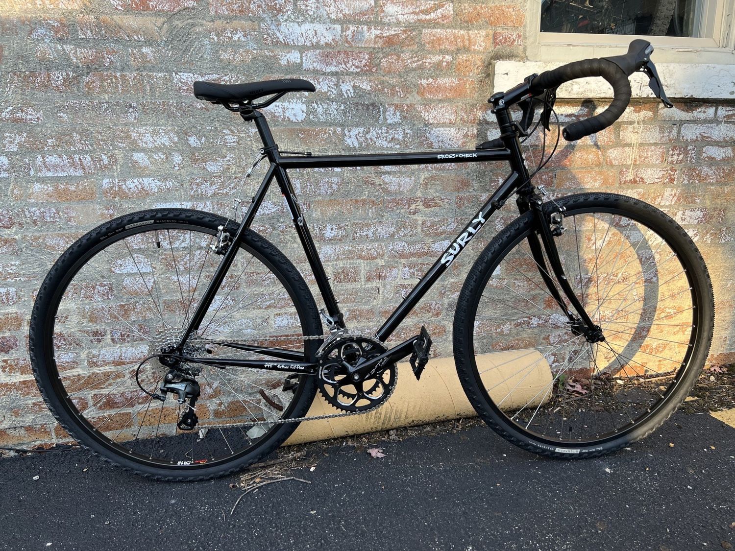 Shop Build-Surly Cross Check, Black, 56cm